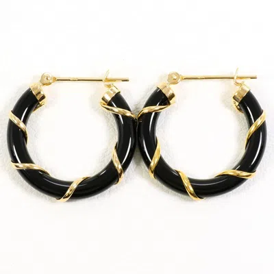 Pre-owned Unbranded (18k) Hoop Earrings () In Gold