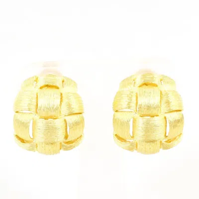Pre-owned Unbranded (18k) Hoop Earrings () In Gold