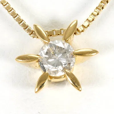 Pre-owned Unbranded (18k) Necklace () In Gold