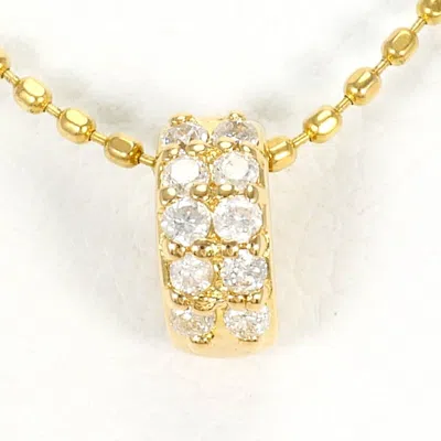 Pre-owned Unbranded (18k) Necklace () In Gold