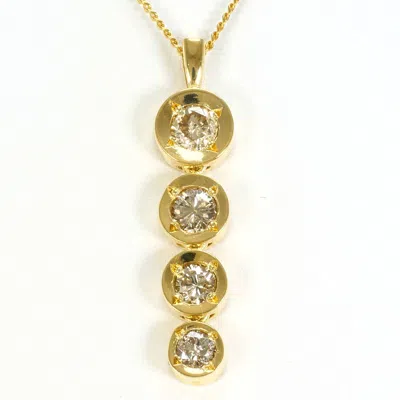 Pre-owned Unbranded (18k) Necklace () In Gold