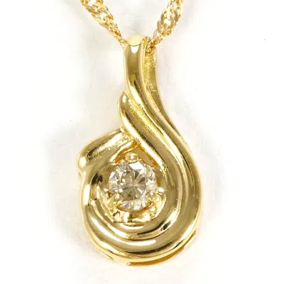 Pre-owned Unbranded (18k) Necklace () In Gold