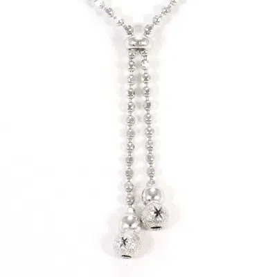 Pre-owned Unbranded (18k) Necklace () In White