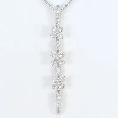 Pre-owned Unbranded (18k) Necklace () In White
