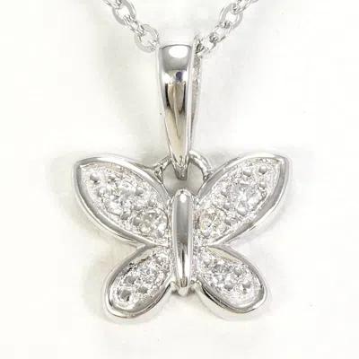 Pre-owned Unbranded (18k) Necklace () In White
