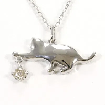 Pre-owned Unbranded (18k) Necklace () In White