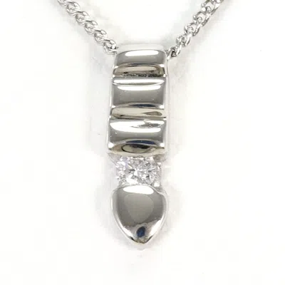 Pre-owned Unbranded (18k) Necklace () In White