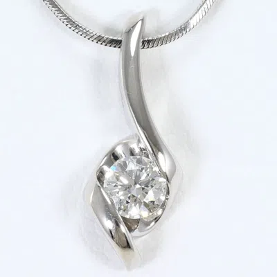 Pre-owned Unbranded (18k) Necklace () In White