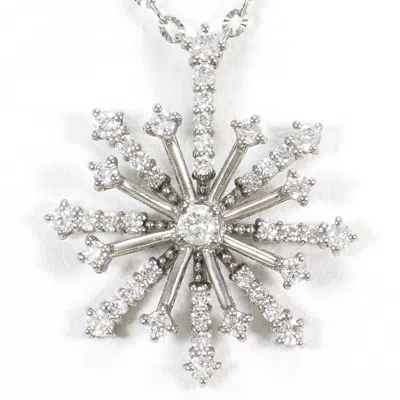 Pre-owned Unbranded (18k) Necklace () In White