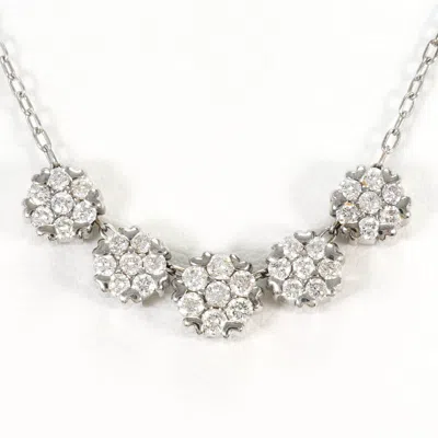 Pre-owned Unbranded (18k) Necklace () In White