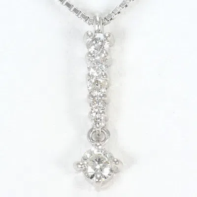 Pre-owned Unbranded (18k) Necklace () In White