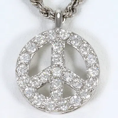 Pre-owned Unbranded (18k) Necklace () In White