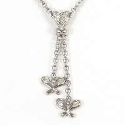 Pre-owned Unbranded (18k) Necklace () In White