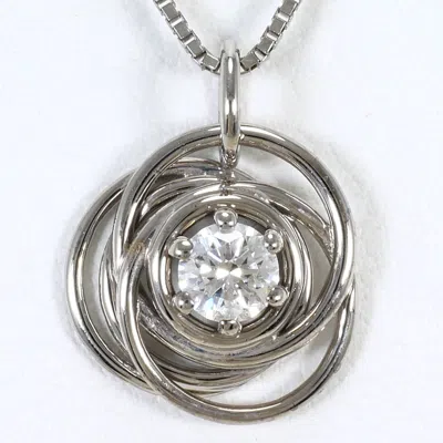 Pre-owned Unbranded (18k) Necklace () In White