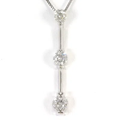 Pre-owned Unbranded (18k) Necklace () In White