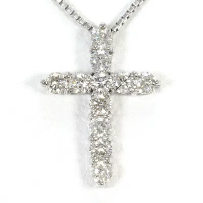 Pre-owned Unbranded (18k) Necklace () In White