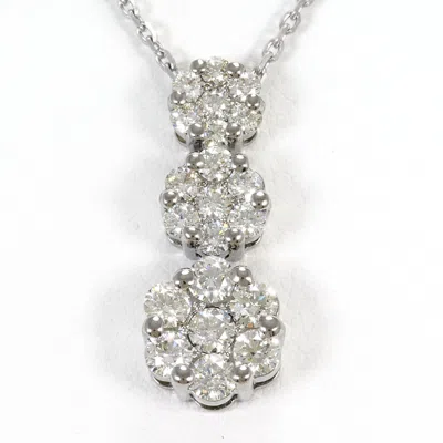 Pre-owned Unbranded (18k) Necklace () In White