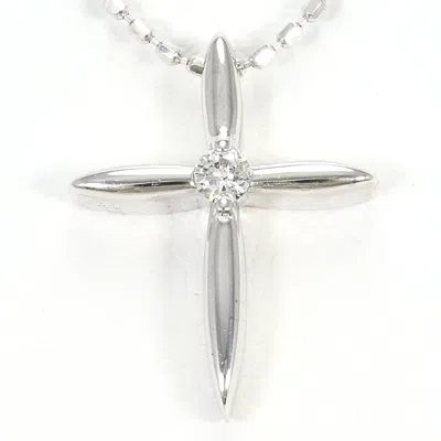 Pre-owned Unbranded (18k) Necklace () In White