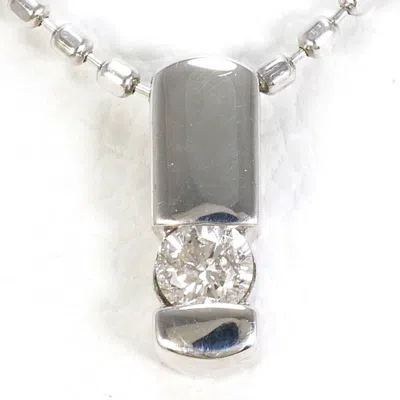 Pre-owned Unbranded (18k) Necklace () In White