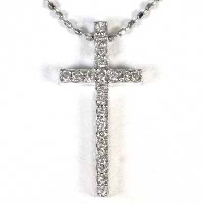 Pre-owned Unbranded (18k) Necklace () In White