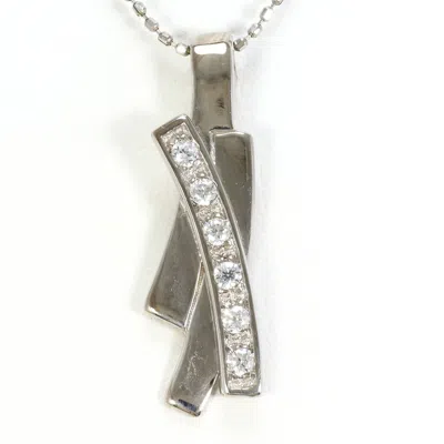 Pre-owned Unbranded (18k) Necklace () In White