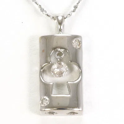Pre-owned Unbranded (18k) Necklace () In White