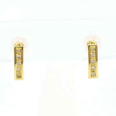Pre-owned Unbranded (18k) Stud Earrings () In Gold
