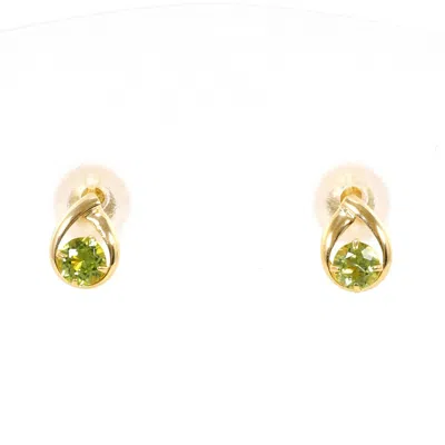 Pre-owned Unbranded (18k) Stud Earrings () In Gold