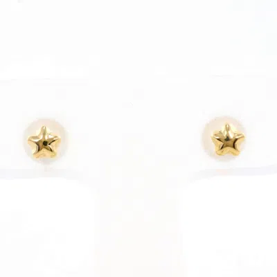 Pre-owned Unbranded (18k) Stud Earrings () In Gold