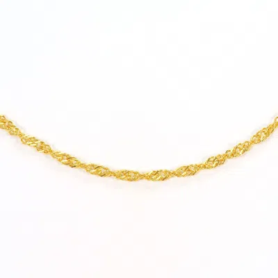 Pre-owned Unbranded (24k) Necklace () In Gold