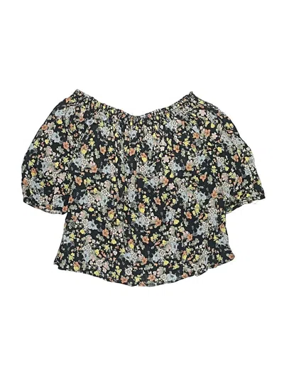 Pre-owned Unbranded Kids' 3/4 Sleeve Blouse In Yellow