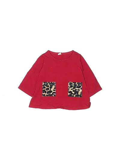 Pre-owned Unbranded Kids' 3/4 Sleeve T-shirt