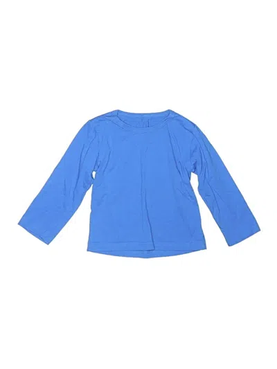 Pre-owned Unbranded Kids' 3/4 Sleeve T-shirt In Blue