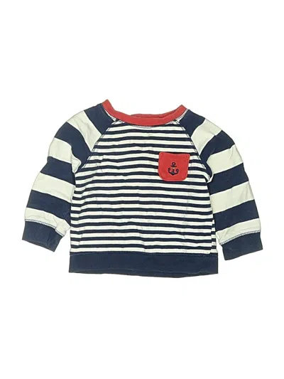 Pre-owned Unbranded Babies' 3/4 Sleeve T-shirt In Blue
