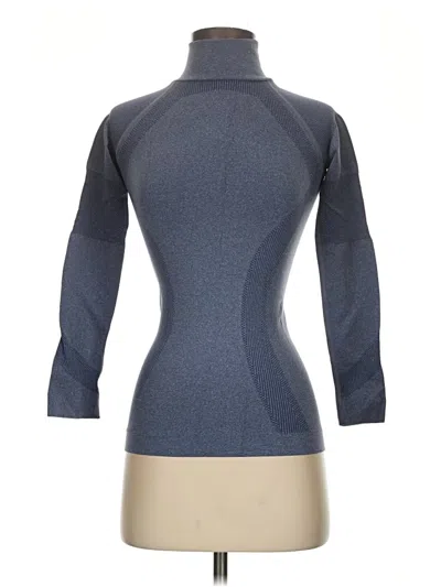 Pre-owned Unbranded 3/4 Sleeve T-shirt In Gray