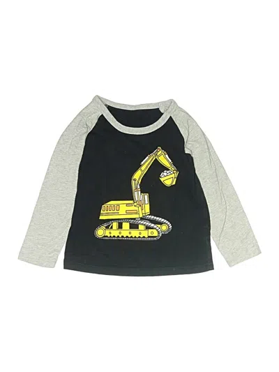 Pre-owned Unbranded Kids' 3/4 Sleeve T-shirt In Gray