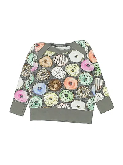 Pre-owned Unbranded Babies' 3/4 Sleeve T-shirt In Green