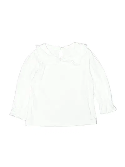 Pre-owned Unbranded Kids' 3/4 Sleeve T-shirt In Ivory
