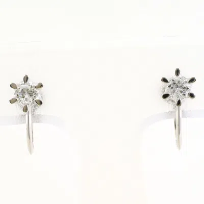 Pre-owned Unbranded 850 Clip Earrings () In Silver