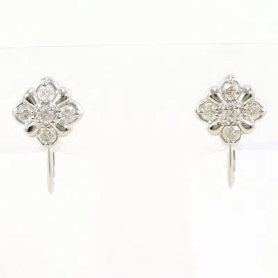 Pre-owned Unbranded 850 Clip Earrings () In Silver