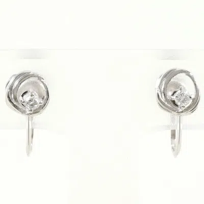 Pre-owned Unbranded 850 Clip Earrings () In Silver