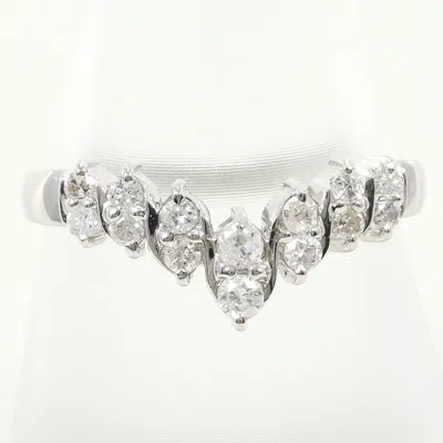 Pre-owned Unbranded 900 Band Ring () In Silver