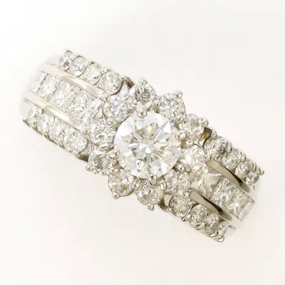 Pre-owned Unbranded 900 Band Ring () In Silver