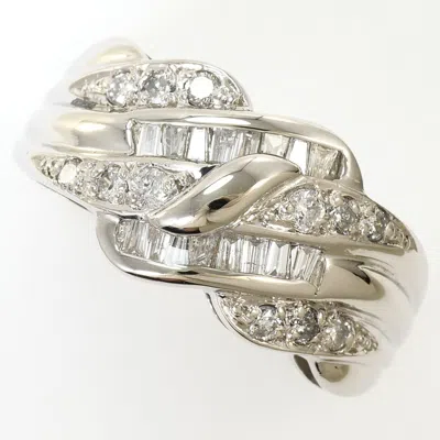 Pre-owned Unbranded 900 Band Ring () In Silver