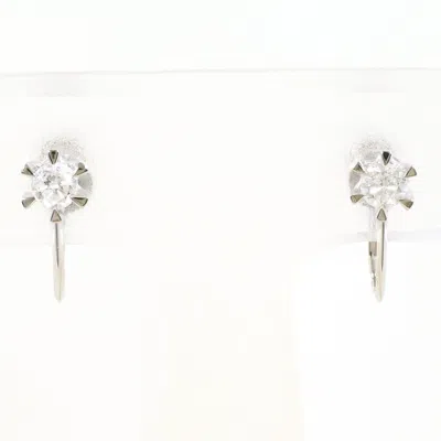 Pre-owned Unbranded 900 Clip Earrings () In Silver