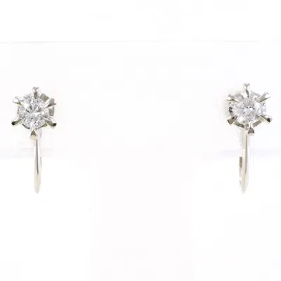 Pre-owned Unbranded 900 Clip Earrings () In Silver