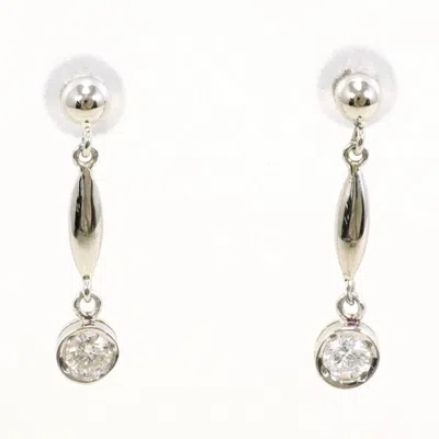 Pre-owned Unbranded 900 Drop Earrings () In Silver