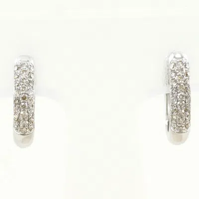 Pre-owned Unbranded 900 Hoop Earrings () In Silver