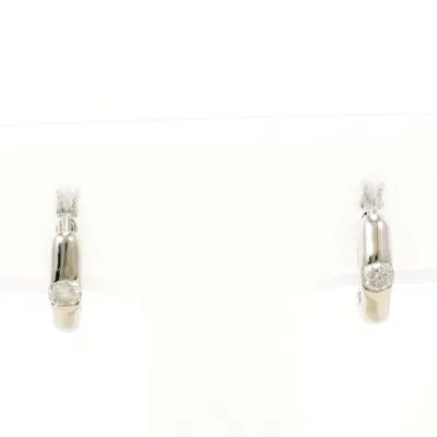 Pre-owned Unbranded 900 Hoop Earrings () In Silver