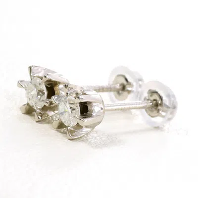 Pre-owned Unbranded 900 Stud Earrings () In Silver